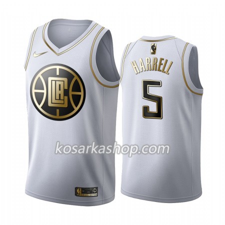 Dres Los Angeles Clippers Montrezl Harrell 5 Nike 2019-20 Bijela Golden Edition Swingman